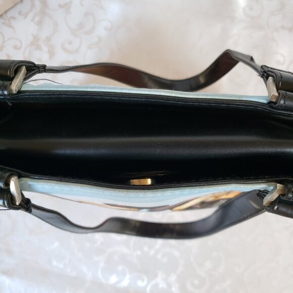 Pugs & Roses Rhinestone studded handbag. Bride and groom couple - Picture 6 of 13